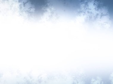 Kar altında kar kayağı yapan biri.