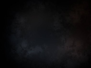 Kara bir arka plan, karanlık bir gökyüzü ve birkaç bulut.