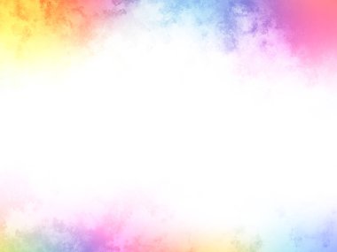 Metin için beyaz alanı olan renkli bir arkaplan