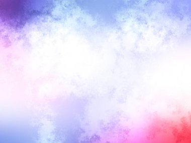 Mavi gökyüzü ile renkli bir bulut arkaplanı