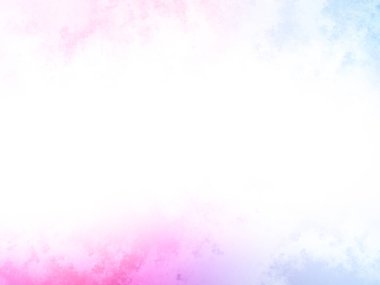 metin için beyaz boşluğu olan pembe ve mavi bir arkaplan