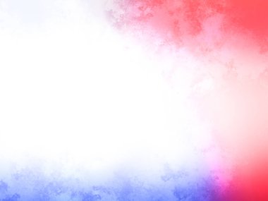 Beyaz kenarlı kırmızı, beyaz ve mavi bir arkaplan