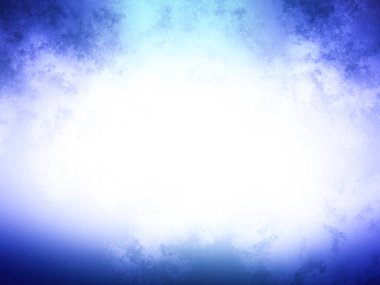 Ortasında ışık olan mavi ve beyaz bir arkaplan