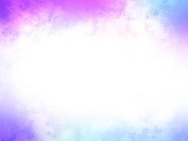 Beyaz merkezli renkli bir bulut arkaplanı