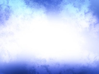 Ortasında ışık olan mavi ve beyaz bir arkaplan