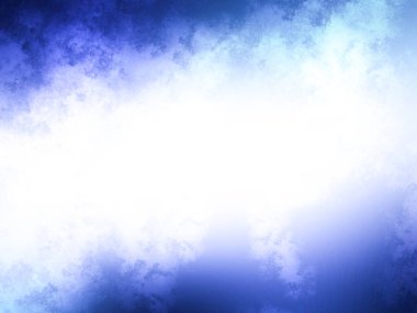 Bulanık ışıklı mavi ve beyaz bir arkaplan