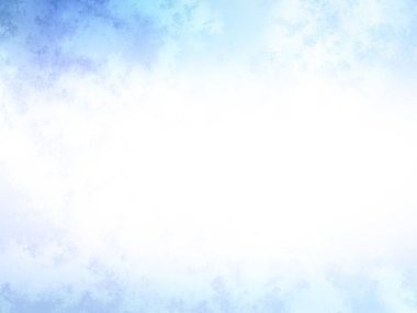 Bulutlu mavi bir gökyüzü ve bir uçak