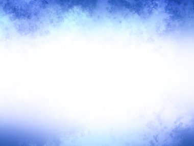 Bulutlu mavi bir gökyüzü ve beyaz bir ışık