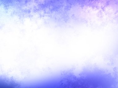 Beyaz ve mavi gökyüzü ile mavi ve mor bir arkaplan