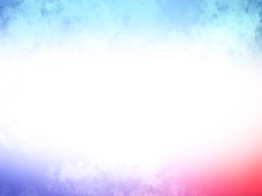 Bulanık gökyüzü ile kırmızı, beyaz ve mavi bir arkaplan