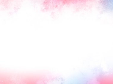 Beyaz kenarlı pembe ve mavi bir arkaplan