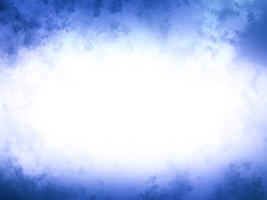 Ortasında ışık olan mavi ve beyaz bir arkaplan