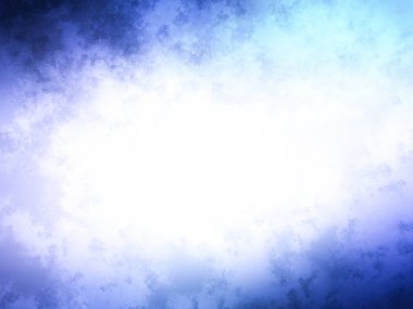 Ortasında ışık olan mavi ve beyaz bir arkaplan