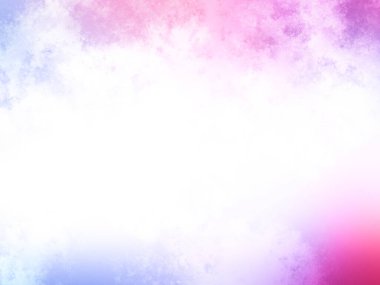 Beyaz kenarlı pembe ve mavi bir arkaplan