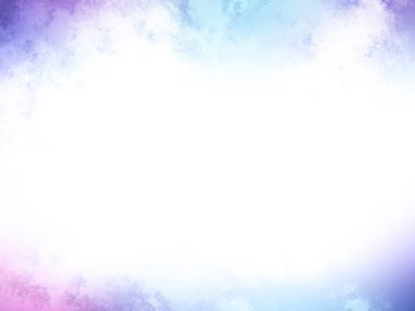 Beyaz ve mavi gökyüzü ile renkli bir arkaplan