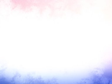 Beyaz gökyüzü ile pembe ve mavi bir arkaplan