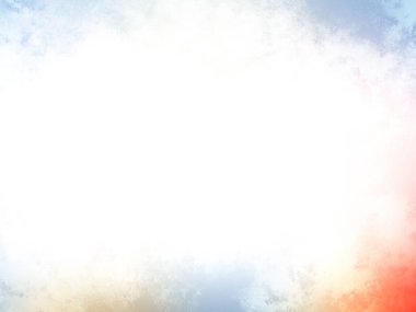 Kırmızı, beyaz ve mavi arkaplan ve beyaz daire.