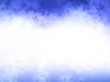 Gökyüzü ve bulutları olan mavi ve beyaz bir arkaplan