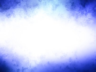 Ortasında ışık olan mavi ve beyaz bir arkaplan