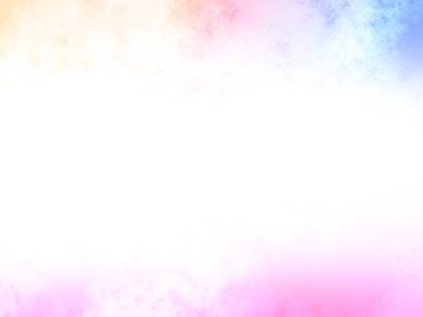 Beyaz ve mavi gökyüzü ile renkli bir arkaplan