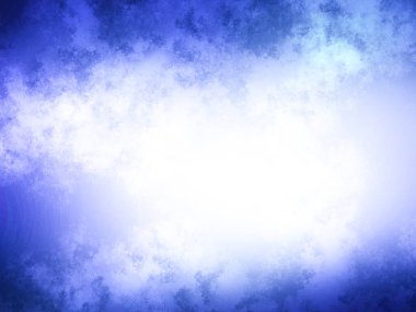 Ortasında ışık olan mavi ve beyaz bir arkaplan