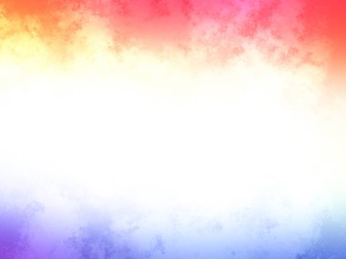 Beyaz ve mavi gökyüzü ile renkli bir arkaplan