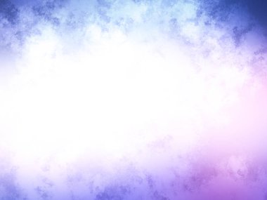 Beyaz ve mavi gökyüzü ile mor ve mavi bir arkaplan