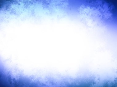 Bulanık ışıklı mavi ve beyaz bir arkaplan