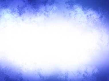 Ortasında beyaz bir bulut olan mavi bir gökyüzü