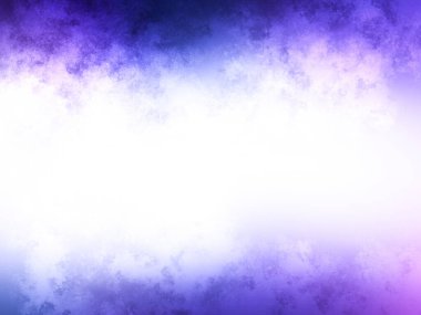 Beyaz kenarlıklı mor ve mavi bir arkaplan