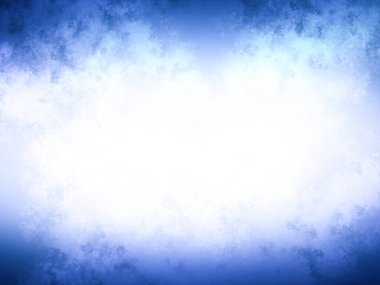 Ortasında ışık olan mavi ve beyaz bir arkaplan