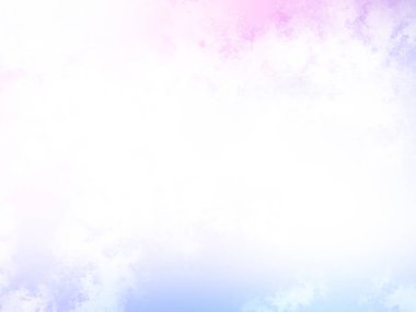 Bulutları ve uçakları olan renkli bir gökyüzü.