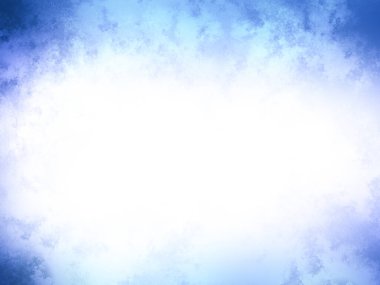 Ortasında ışık olan mavi ve beyaz bir arkaplan