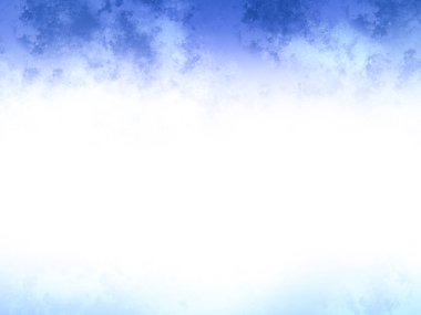 Gökyüzü ve bulutları olan mavi ve beyaz bir arkaplan