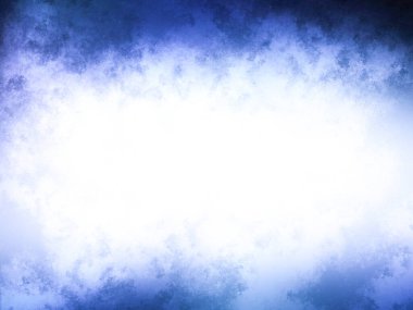 Ortasında ışık olan mavi ve beyaz bir arkaplan