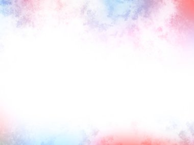 metin için beyaz boşluğu olan kırmızı, beyaz ve mavi bir arkaplan