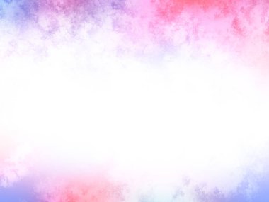 Beyaz merkezli renkli bir bulut arkaplanı