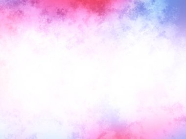 Beyaz kenarlı pembe ve mavi bir arkaplan