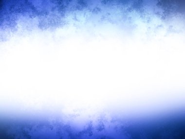 Bulanık ışıklı mavi ve beyaz bir arkaplan
