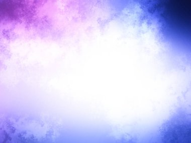 Mor ve mavi bir bulut ile dolu beyaz ve mavi bir gökyüzü