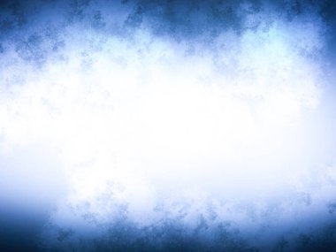 Bulanık ışıklı mavi ve beyaz bir arkaplan