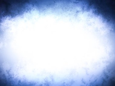 Ortasında ışık olan mavi ve beyaz bir arkaplan