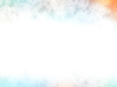 Beyaz gökyüzü ve birkaç bulutla renkli bir arkaplan.