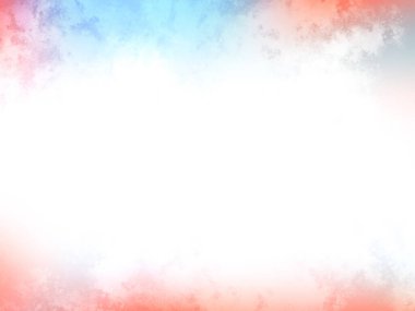 Beyaz kenarlı kırmızı, beyaz ve mavi bir arkaplan