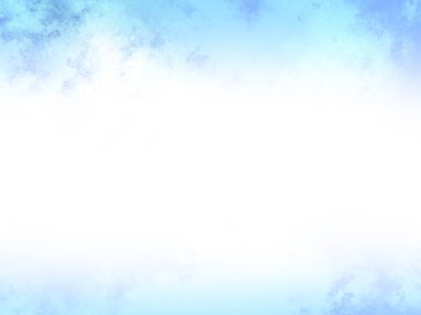 Gökyüzü ve bulutları olan mavi ve beyaz bir arkaplan