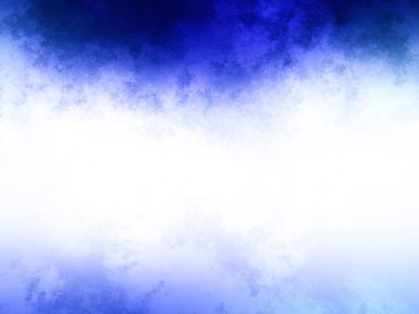 Bulanık gökyüzü ile mavi ve beyaz bir arkaplan