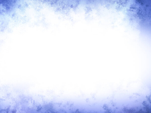 a blue and white background with a white border