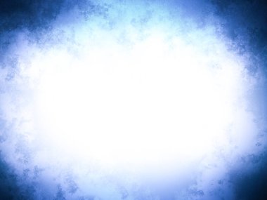 Dairesel ışığı olan mavi ve beyaz bir arkaplan