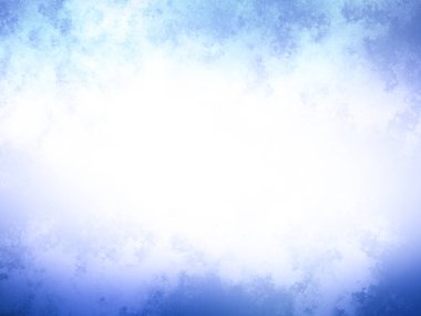 Gökyüzü ve bulutları olan mavi ve beyaz bir arkaplan