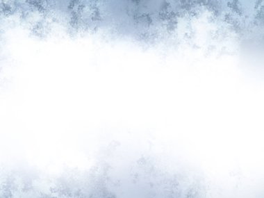 Kar altında kar kayağı yapan biri.